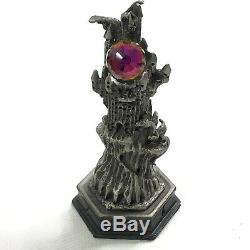 Fantasy Of The Crystal Chess Set Danbury Mint Pewter Pieces