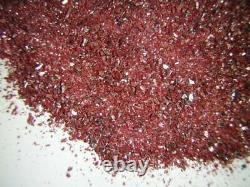 Fine Ground Cinnabar Crystal Tiny pieces 0.5 KG Lot