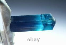 Finest indicolite tourmaline gemmy crystal high end piece