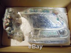 Fitz And Floyd Winter Crystal Cookie Jar Christmas Sleigh Beautiful, Rare Piece