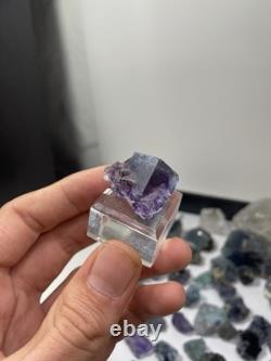 Fluorite Parcel Mixed Locations Rogerley Fujian 50+ Pieces Lot