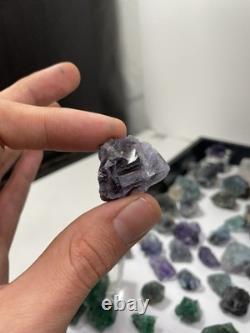 Fluorite Parcel Mixed Locations Rogerley Fujian 50+ Pieces Lot