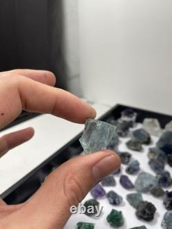 Fluorite Parcel Mixed Locations Rogerley Fujian 50+ Pieces Lot
