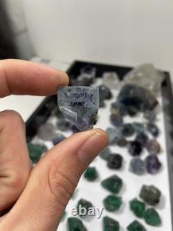 Fluorite Parcel Mixed Locations Rogerley Fujian 50+ Pieces Lot