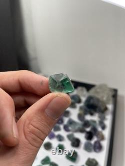 Fluorite Parcel Mixed Locations Rogerley Fujian 50+ Pieces Lot