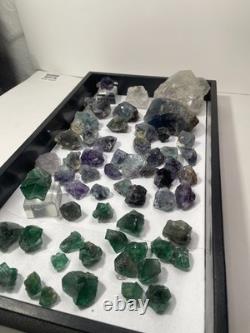 Fluorite Parcel Mixed Locations Rogerley Fujian 50+ Pieces Lot
