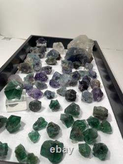 Fluorite Parcel Mixed Locations Rogerley Fujian 50+ Pieces Lot