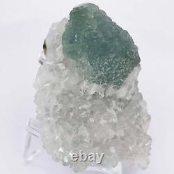 Fluorite on Quartz Matrix Small Piece Fujian Quanzhou China