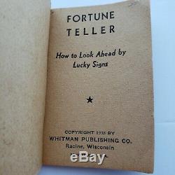 Fortune Teller Mystic Collection Mini Book 1938 Crystal Ball Stand Hand 4 Piece