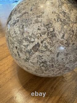 Fossil Sphere fossil shell 8 inch 24 pounds