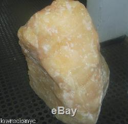 GIANT ROUGH YELLOW CALCITE 94 Kg = 207 Lbs COLLETOR PIECE