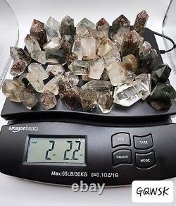 Garden Quartz, Lodolite, Obelisk Mini Point WHOLESALE 54 Pieces Phantom Quartz