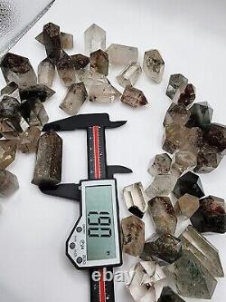 Garden Quartz, Lodolite, Obelisk Mini Point WHOLESALE 54 Pieces Phantom Quartz