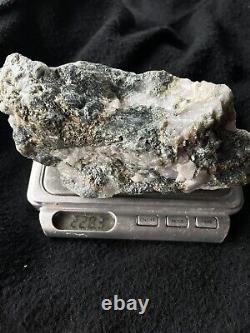 Gold, Calaverite In White And Green Quartz 228grams! NICE Piece