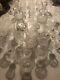 Gorgeous Collection Imported Edinburgh Thistle (cut) Crystal Glasses 60+ Pieces