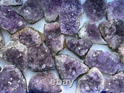 Grade A Amethyst Cluster, Amethyst Geode, Raw Amethyst Druze, Wholesale Bulk Lot