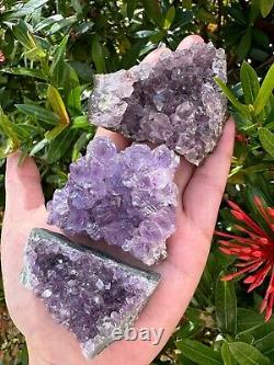 Grade A Amethyst Cluster, Amethyst Geode, Raw Amethyst Druze, Wholesale Bulk Lot