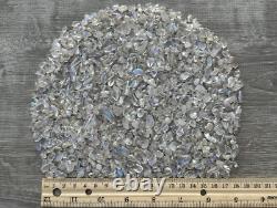 Grade A++ Angel Aura Crystal Semi Tumbled Gemstone Mini Chips 4 10 mm, Bulk Lot