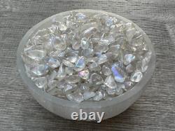 Grade A++ Angel Aura Crystal Semi Tumbled Gemstone Mini Chips 4 10 mm, Bulk Lot