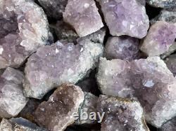 Grade B Amethyst Cluster, Amethyst Geode, Raw Amethyst Druze, Wholesale Bulk Lot