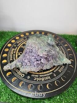 Grape Agate Specimen Large Collectors Piece/Statement Crystal/natural