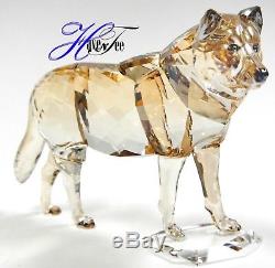 Gray Wolf Artist Signed Scs Member Piece 2019 Swarovski Crystal 5506816