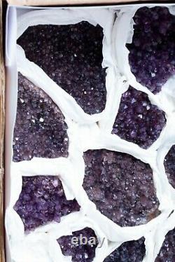 Great! Purple Amethyst Crystals Specimen Lot Of 19 Pieces From Alacam, Turkey