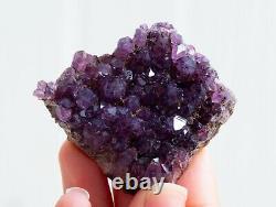 Great! Purple Amethyst Crystals Specimen Lot Of 19 Pieces From Alacam, Turkey