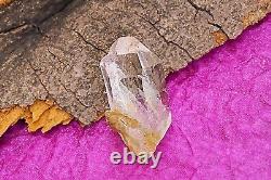 Green Chlorite Rough Quartz Crystal Pointed Healing Rock Mineral Specimen 90gm