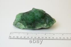 Green Octohedral Fluorite Specimen 1.5 Lbs Natural Crystal