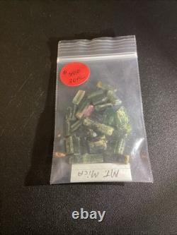 Green Tourmaline 30 Piece Lot From Mount Mica Maine
