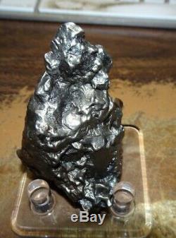 HUGE 110 GM CAMPO DEL CIELO METEORITE CRYSTAL! GREAT PIECE LARGE SIZE With STAND