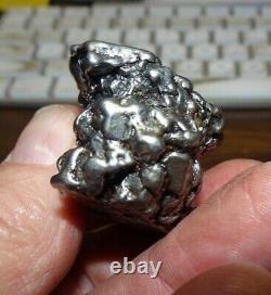 HUGE 120 GM CAMPO DEL CIELO METEORITE CRYSTAL! GREAT PIECE LARGE SIZE With STAND