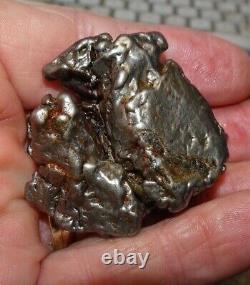 HUGE 140 GM CAMPO DEL CIELO METEORITE CRYSTAL! GREAT PIECE LARGE SIZE With STAND