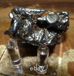 HUGE 140 GM CAMPO DEL CIELO METEORITE CRYSTAL! GREAT PIECE LARGE SIZE With STAND