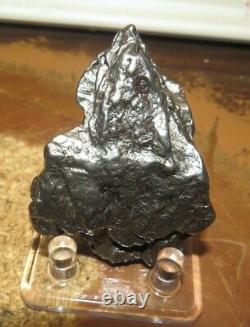 HUGE 172 GM CAMPO DEL CIELO METEORITE CRYSTAL! GREAT PIECE LARGE SIZE With STAND