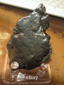 HUGE 172 GM CAMPO DEL CIELO METEORITE CRYSTAL! GREAT PIECE LARGE SIZE With STAND