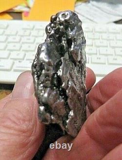 HUGE 172 GM CAMPO DEL CIELO METEORITE CRYSTAL! GREAT PIECE LARGE SIZE With STAND
