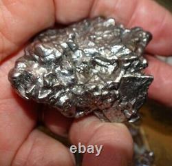 HUGE 192 GM CAMPO DEL CIELO METEORITE CRYSTAL! GREAT PIECE LARGE SIZE With STAND