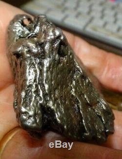 HUGE 194 GM CAMPO DEL CIELO METEORITE CRYSTAL! GREAT PIECE LARGE SIZE With STAND