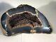 Huge 2.9kg Agate Amethyst Geode. Truly Stunning, Showroom Piece From Uruguay
