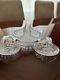 Hand-cut Czech Crystal Basket Set 3 Pieces