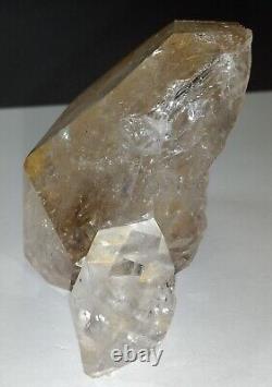 Herkimer Diamond (Golden Healer With Child) Rare Size! HUGE Display Piece