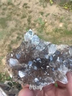 Herkimer? Perchers On? Smokey Druze Plate (Rare Piece) Miner Direct