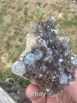 Herkimer? Perchers On? Smokey Druze Plate (Rare Piece) Miner Direct