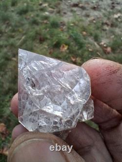 Herkimer? With Ryder? On Druze Plate! (Rare Piece) From NY