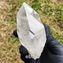 Himalayan Clear Quartz Crystal Rare Collector's Piece High Quality Stand 740gr Himalayan Clear Quartz Crystal Rare Collector's Piece High Quality Stand 740gr