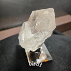 Himalayan Clear Quartz Crystal Rare Collector's Piece High Quality Stand 740gr