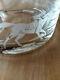Horse Racing Etched Crystal Bowl'the Meadowlands' Race Horses & Jockeys