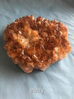 Huge! 4 lbs. 10oz Piece Genuine Citrine Crystals / Natural Geode Cluster / Stone